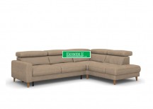 Bydgoskie Meble - Goya narożnik 3F-TE-1,5HT/BK 